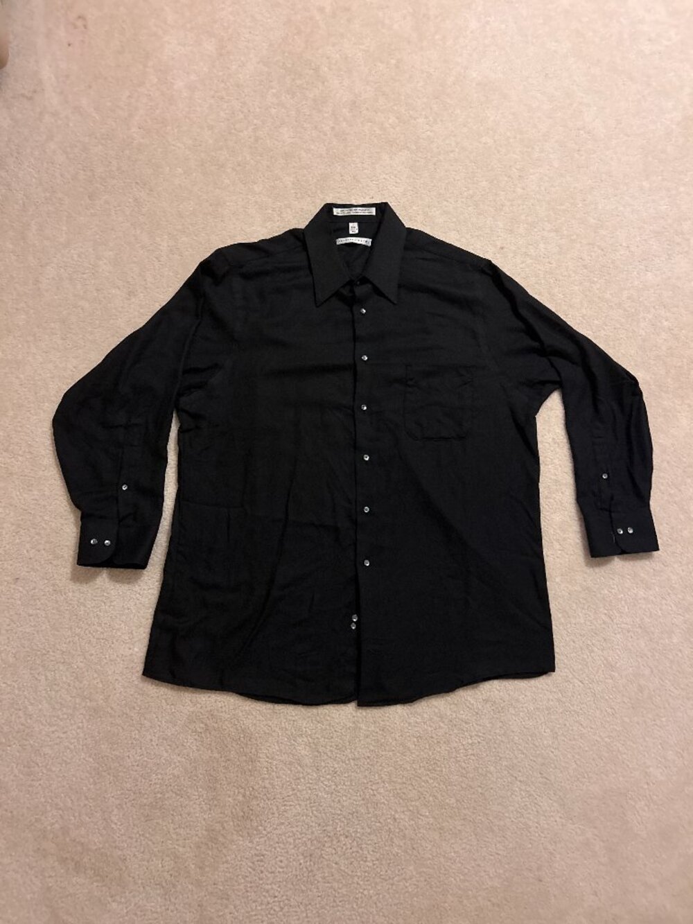 Geoffrey Beene Long-Sleeve Button-Up Shirt, Wrinkle-Free, Men's 32/33 Shirt